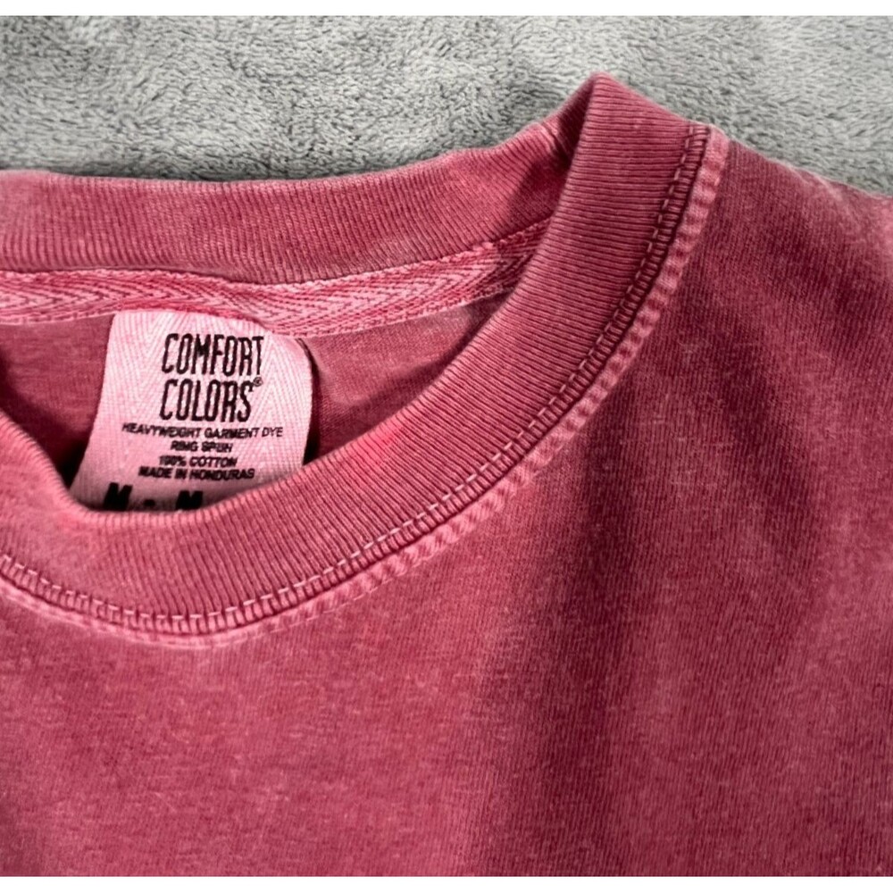 Railbird Music Festival TShirt 2023 Unisex Red Medium Pocket Comfort Colors KY - Picture 8 of 8